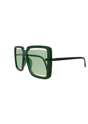 Selma Green Sunglasses