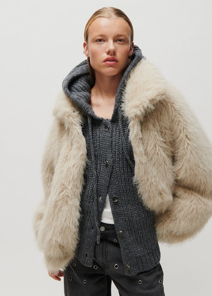 Delman Grey Cardigan
