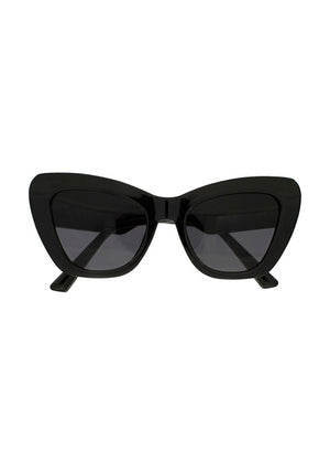 Saga Black Sunglasses