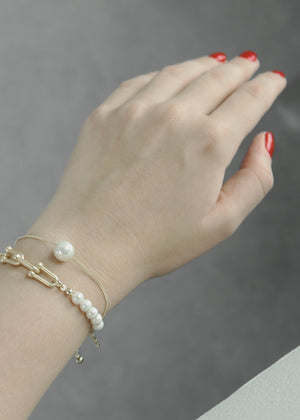 Double Pearl Bracelet