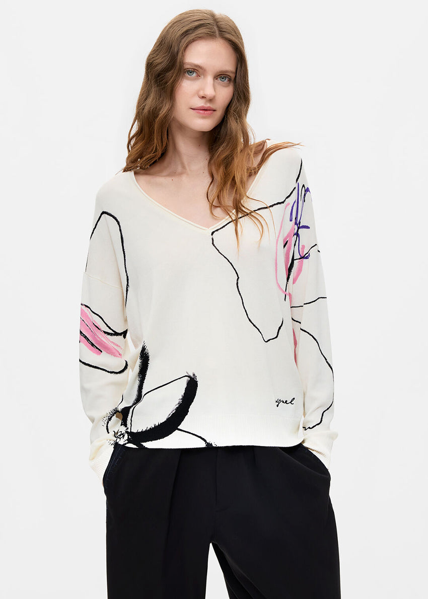 Abstract Sweater
