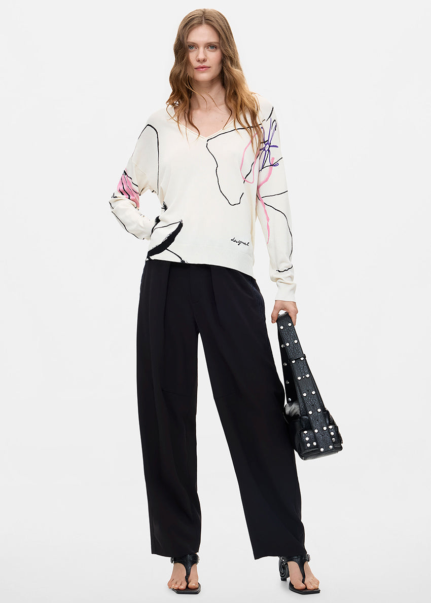 Abstract Sweater
