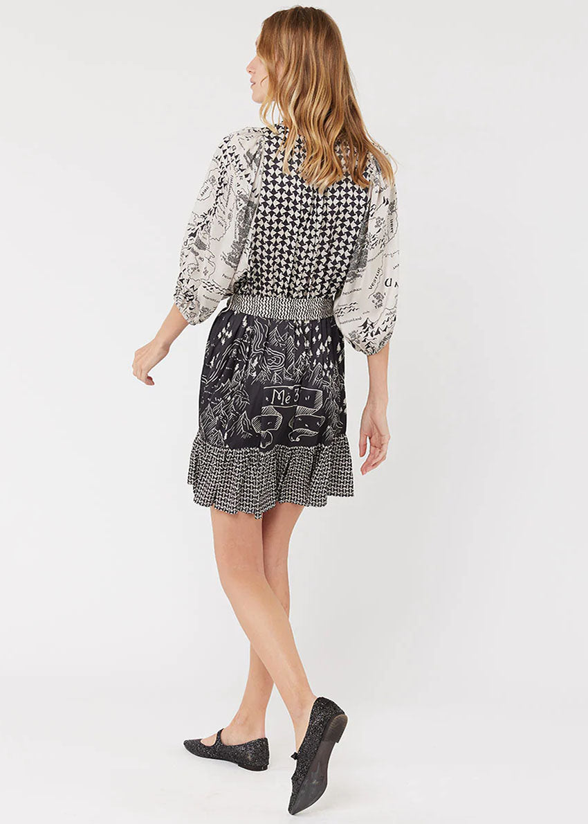 Traveler's Atlas Dress is a testament to your love for exploration and style. Every wear is a voyage, and every glance at the dress is a reminder of the vast world waiting to be explored.