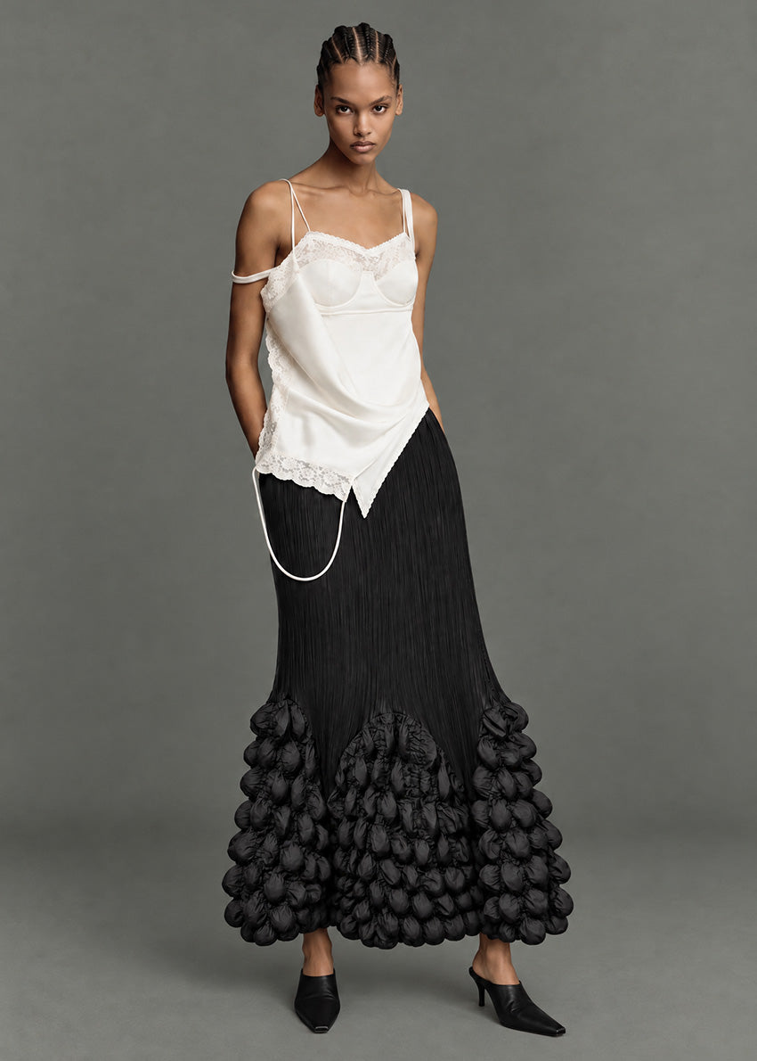 Black Bubbles Skirt