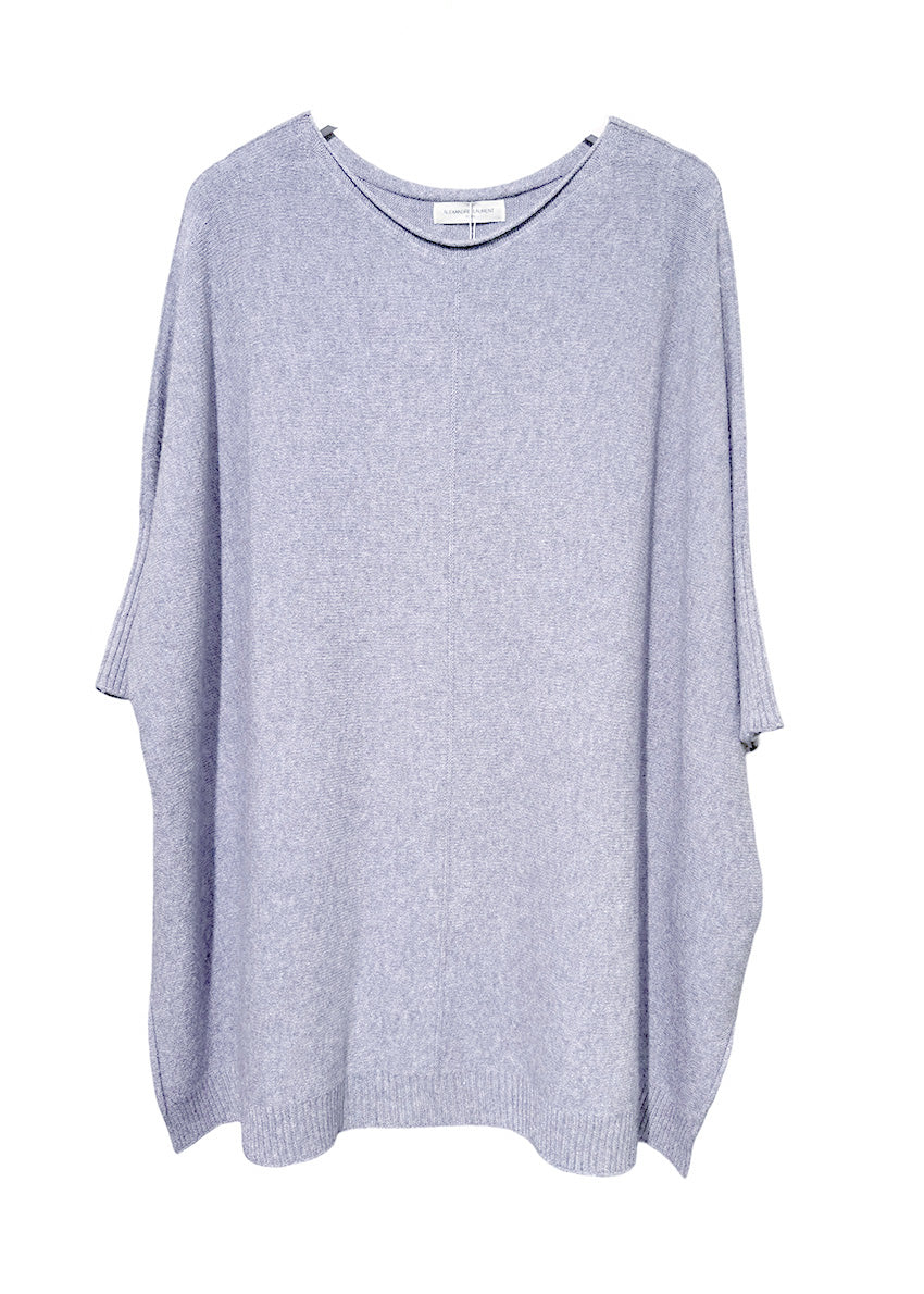 Light grey sweater on a white background