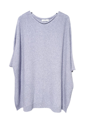 Light grey sweater on a white background