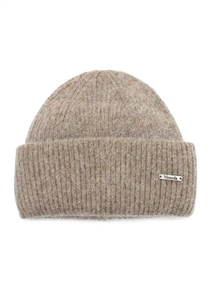 Unisex tan beanie, artfully crafted from a luxurious melange of soft fibers. The color block design exudes effortless sophistication, providing endless styling possibilities.