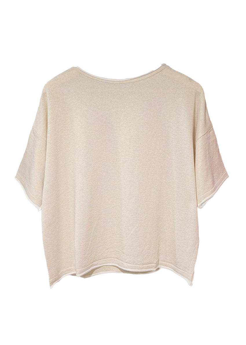 Borders Knit T-shirt