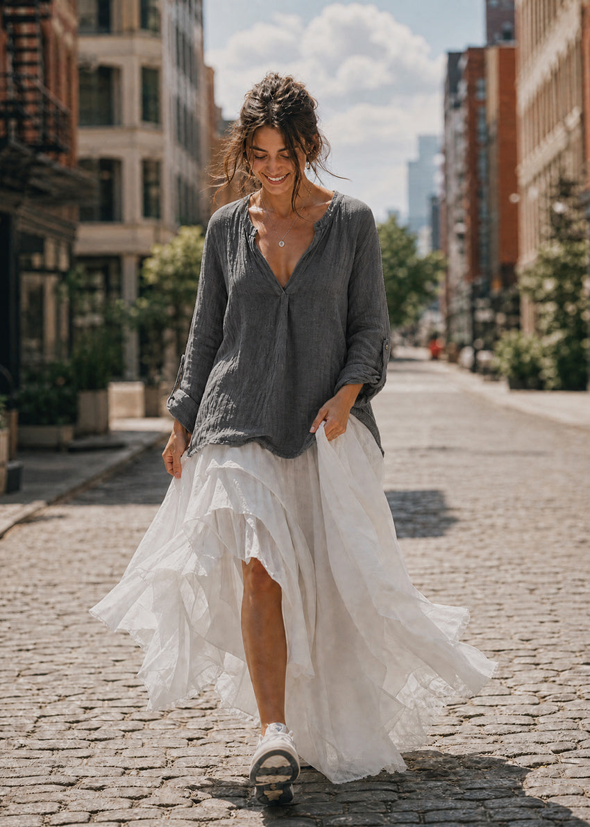 Cou Cou Crepe Shirt