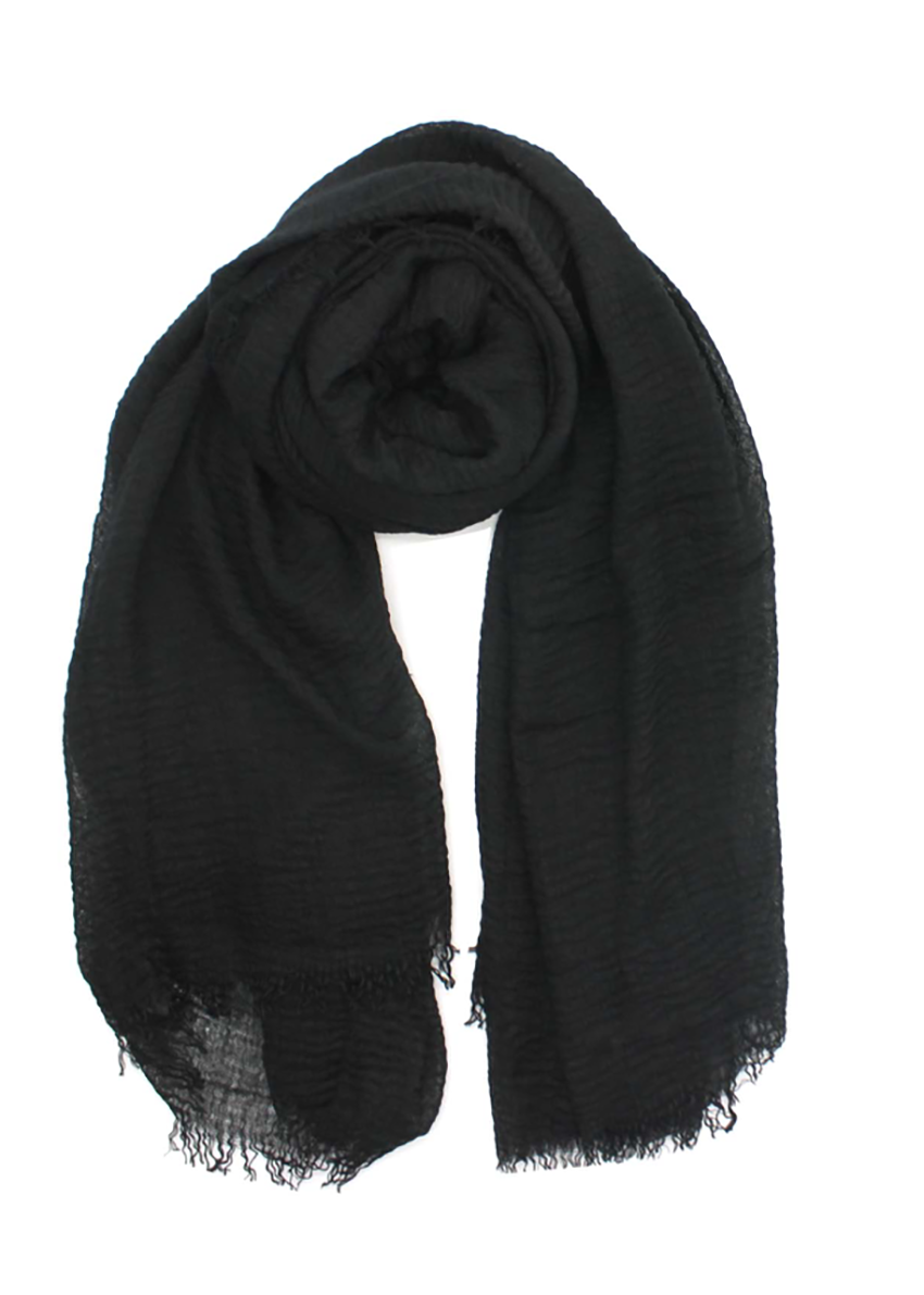 Black shawl