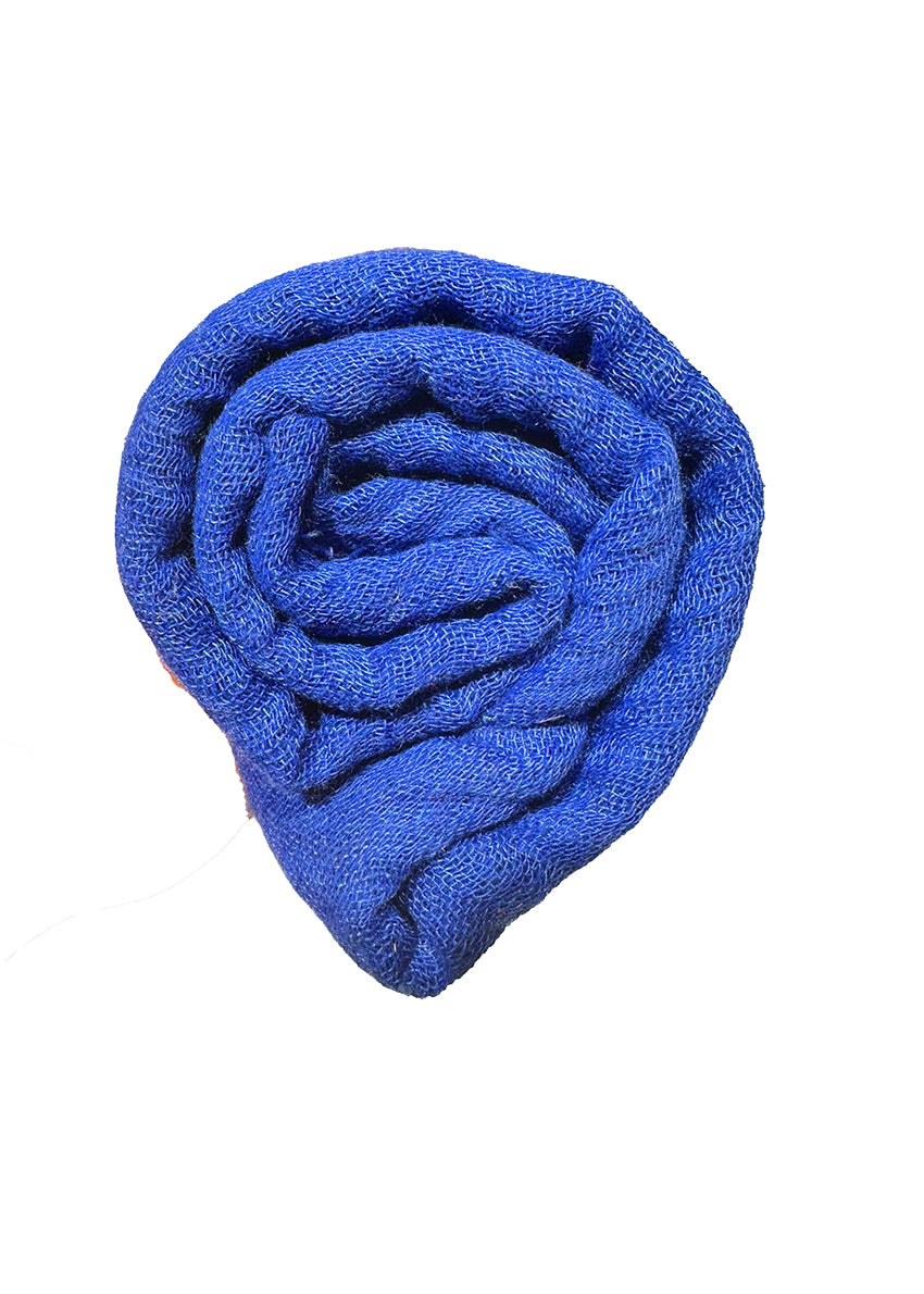 Blue shawl