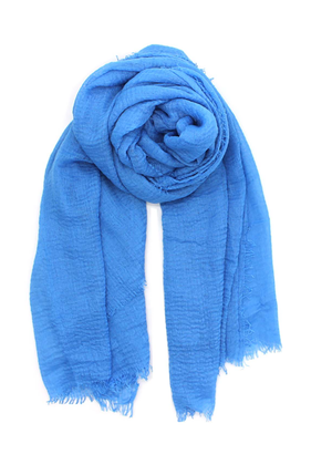 Blue shawl