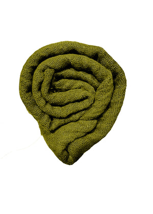 Dark olive green shawl