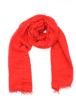 Red shawl