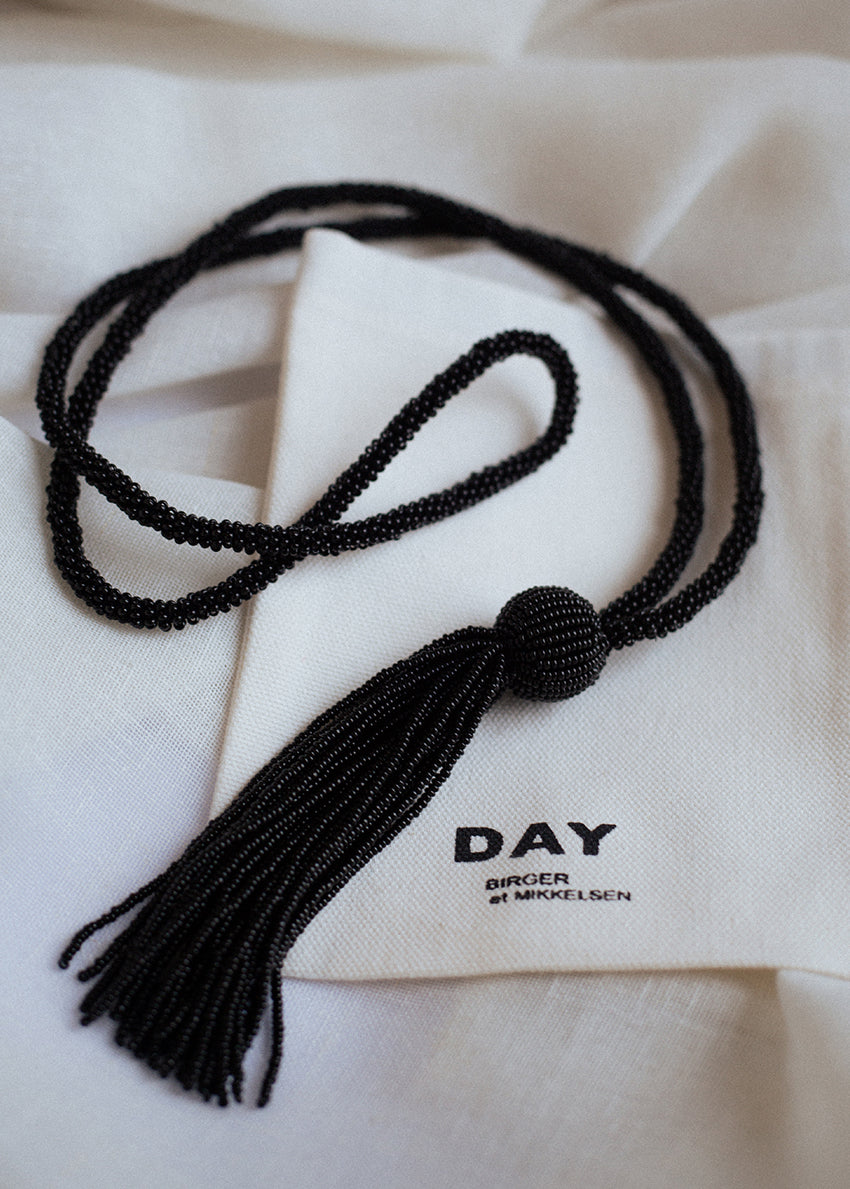 Beads Necklace Black