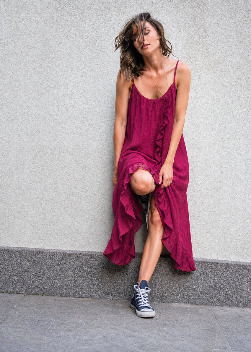 Elara Linen Dress
