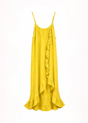 Elara Linen Dress