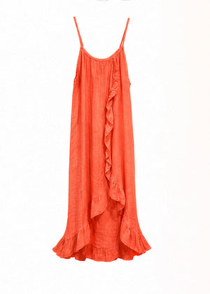 Elara Linen Dress