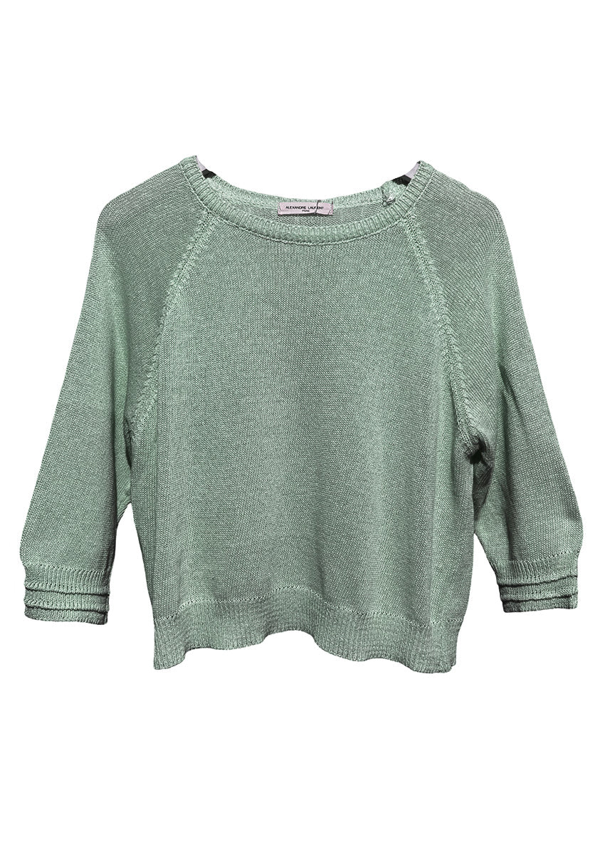 Flowerful Short Sweater
