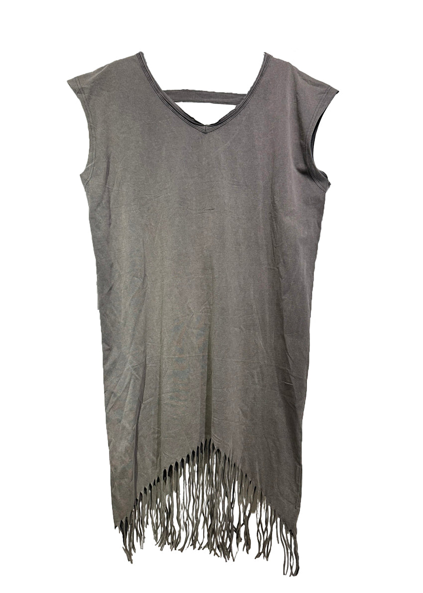 Frange Dress Top