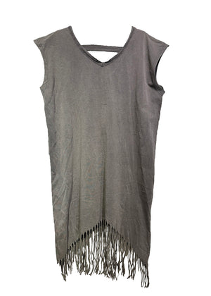 Frange Dress Top