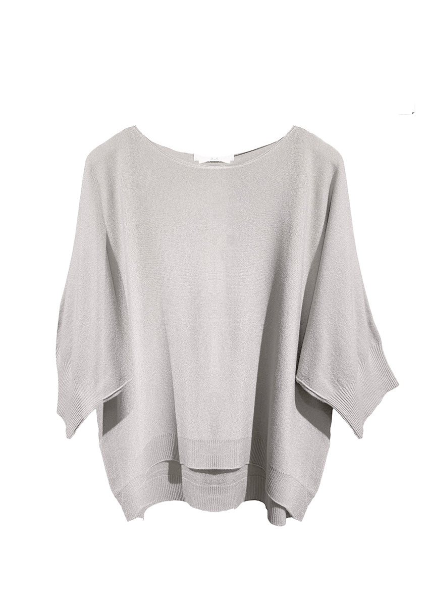 Light gray sweater on a white background