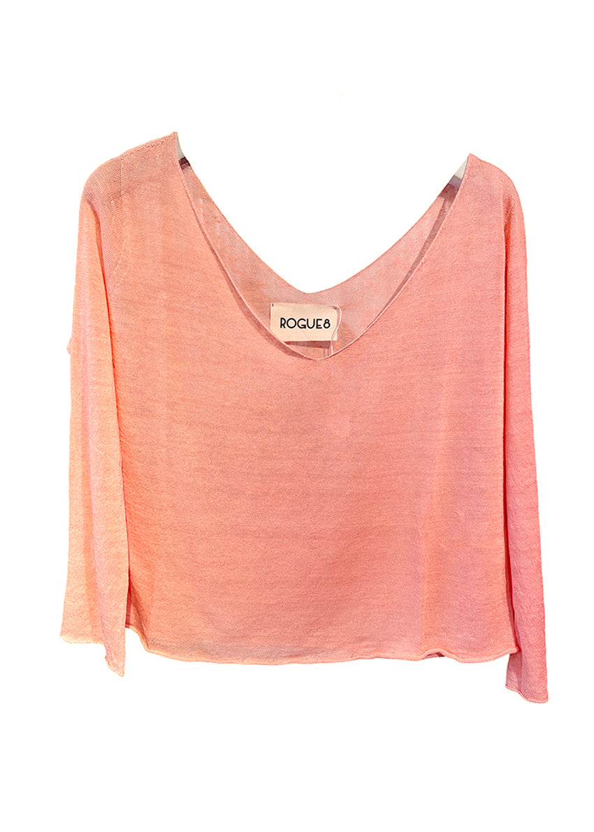 Basics Glou Salmon Sweater