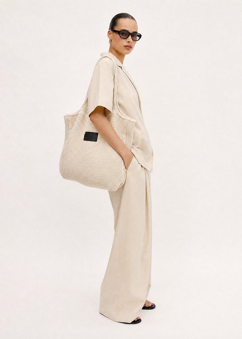 Golden Hour Knit Bag