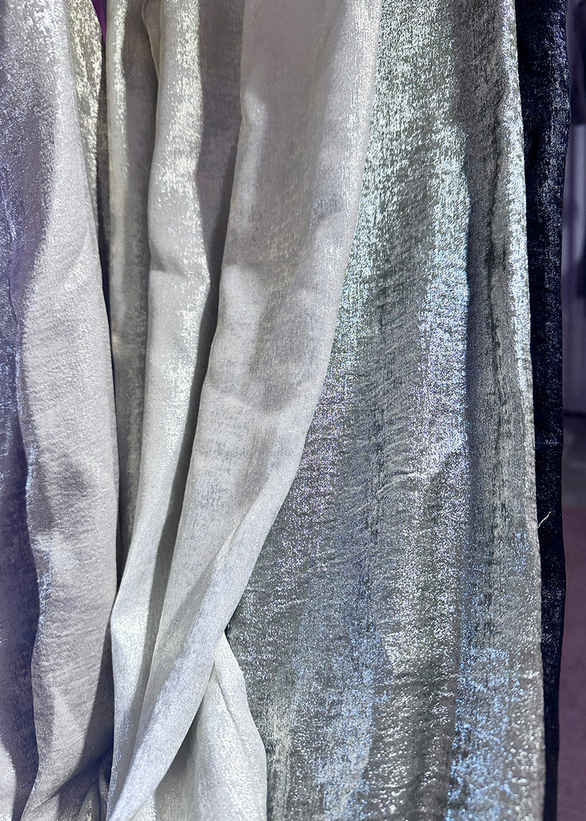 Wide Lame Party Pants