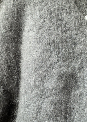 Fluffy Balloon Sleeve Knit