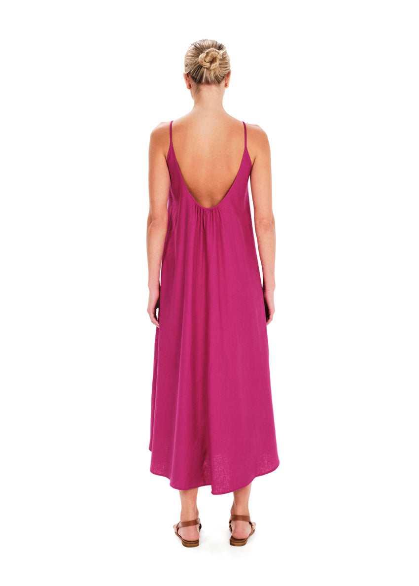 Magenta Revolution Dress