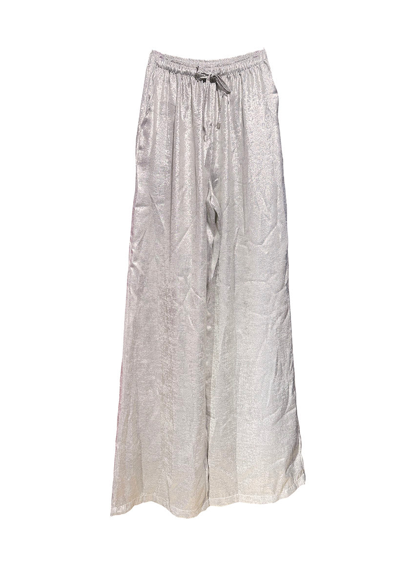 Wide Lame Party Pants