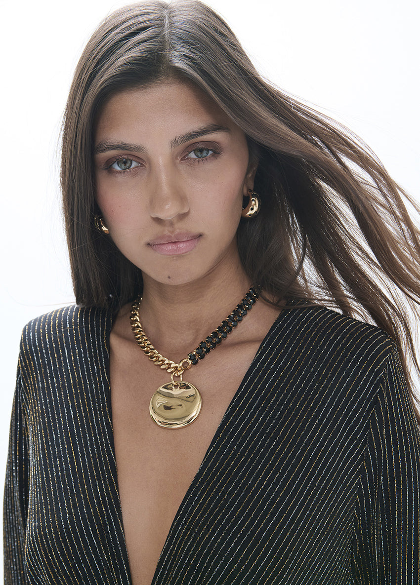Gold Night Necklace