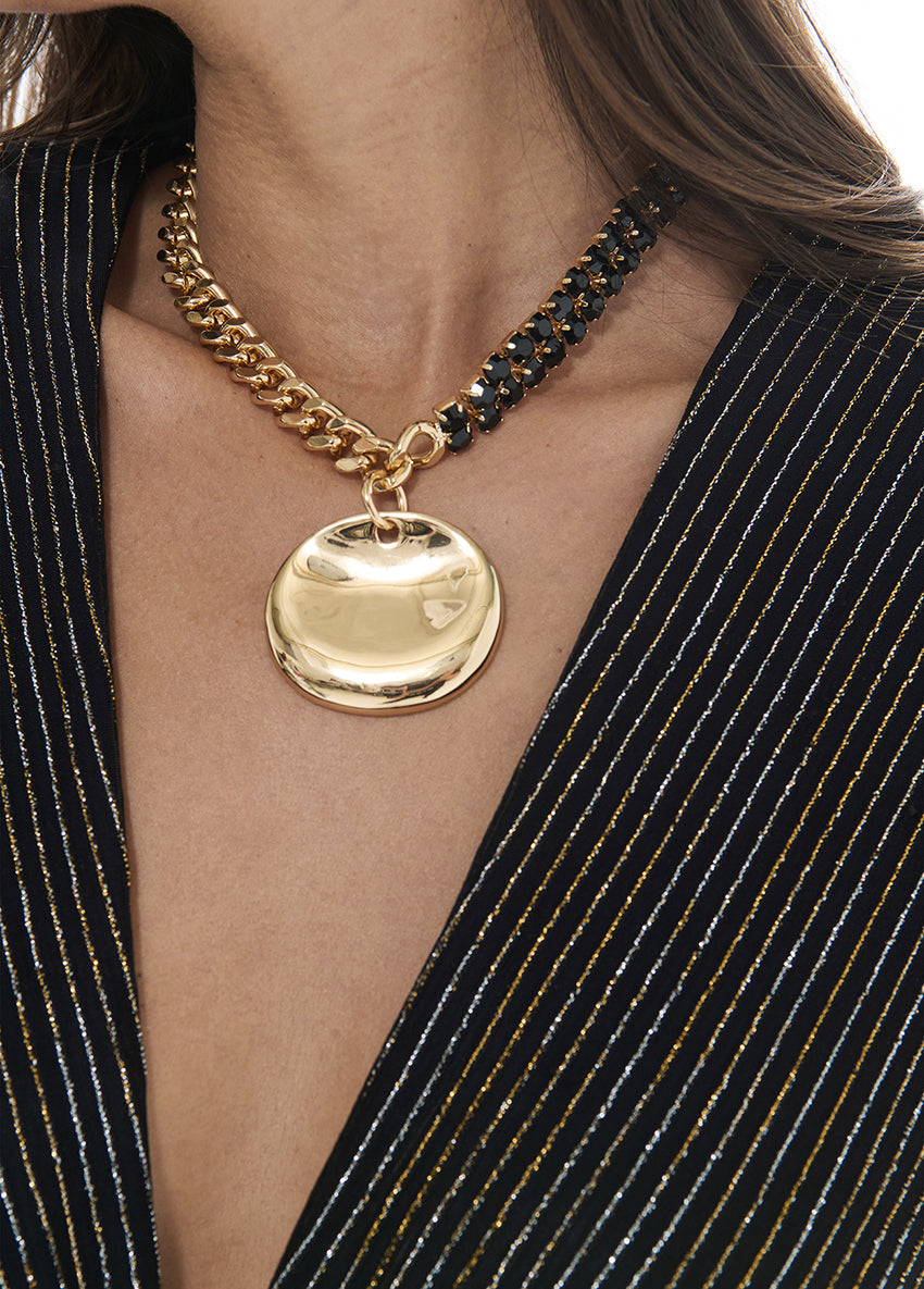 Gold Night Necklace
