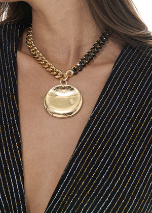 Gold Night Necklace