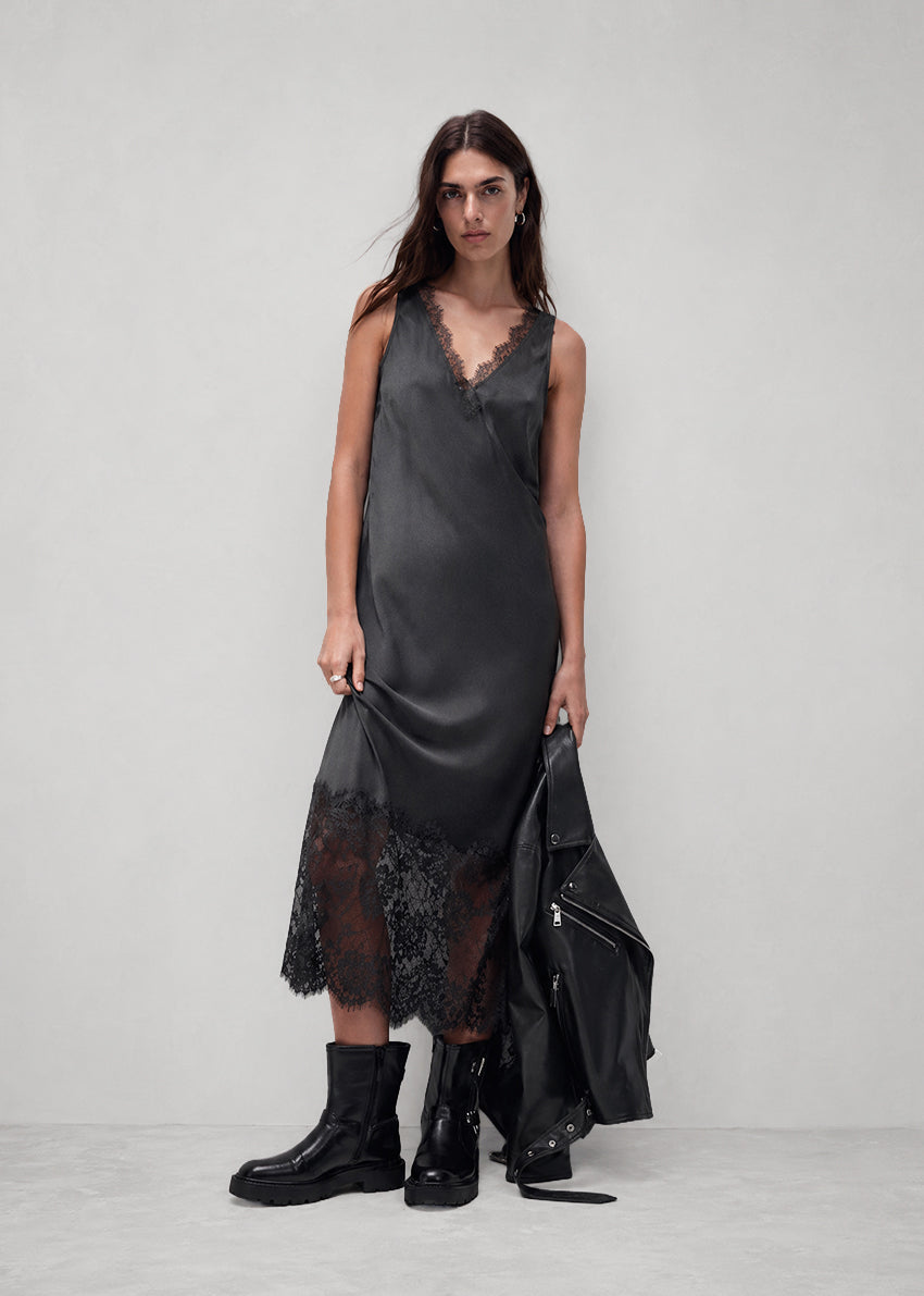 Lace V Dress