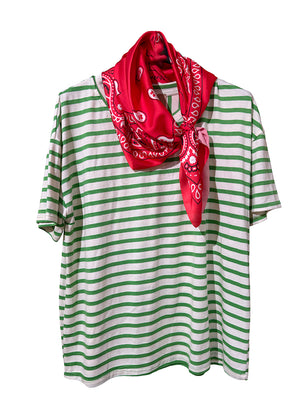 Le Baoli T-shirt with Scarf