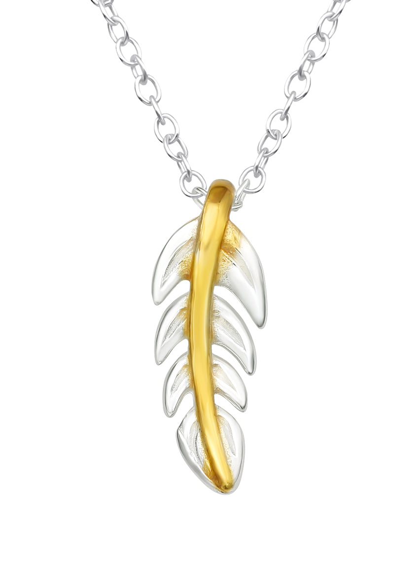 This stylish Leaf Necklace is from our Silver Necklaces category and makes the perfect addition to your jewelry assortment. Crafted from high-quality 925 Sterling Silver with Silver Plated + E-Coat finishing, this piece has a silver weight of 1.25 g.