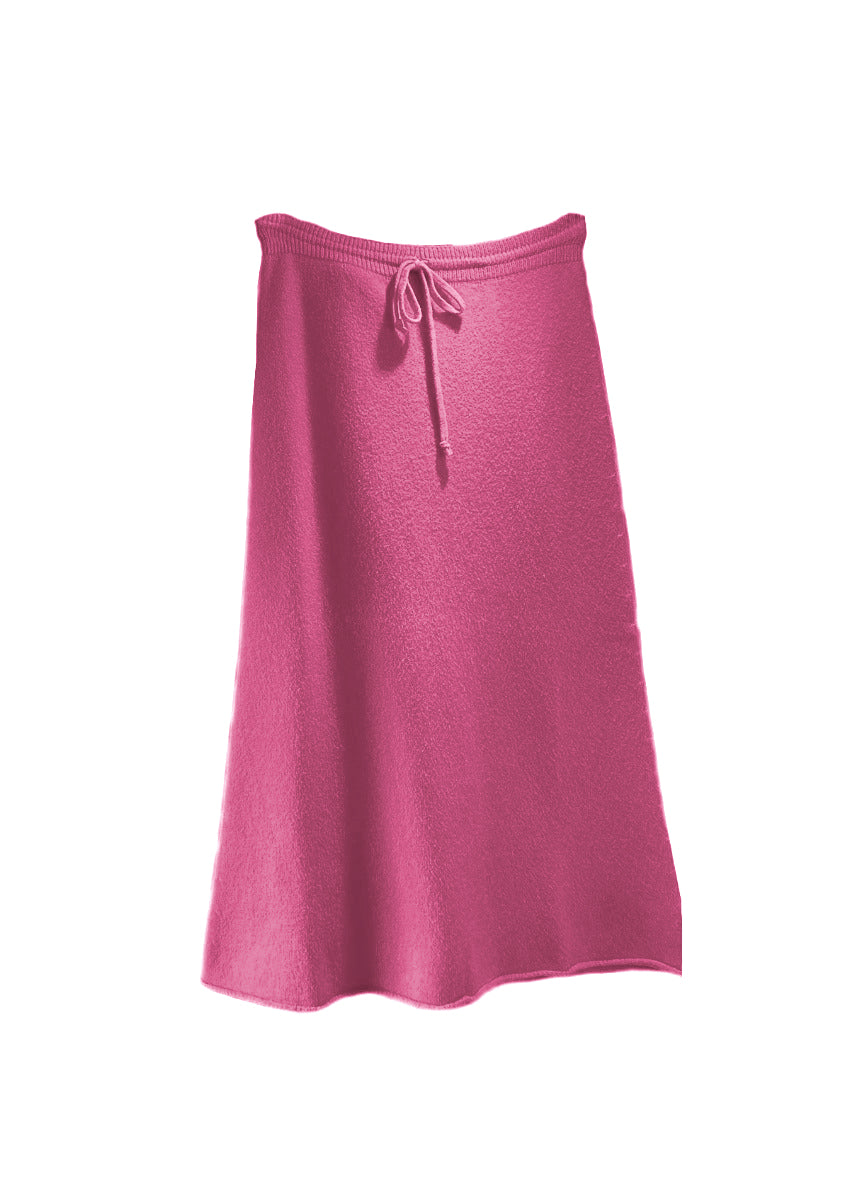Pale violet red skirt