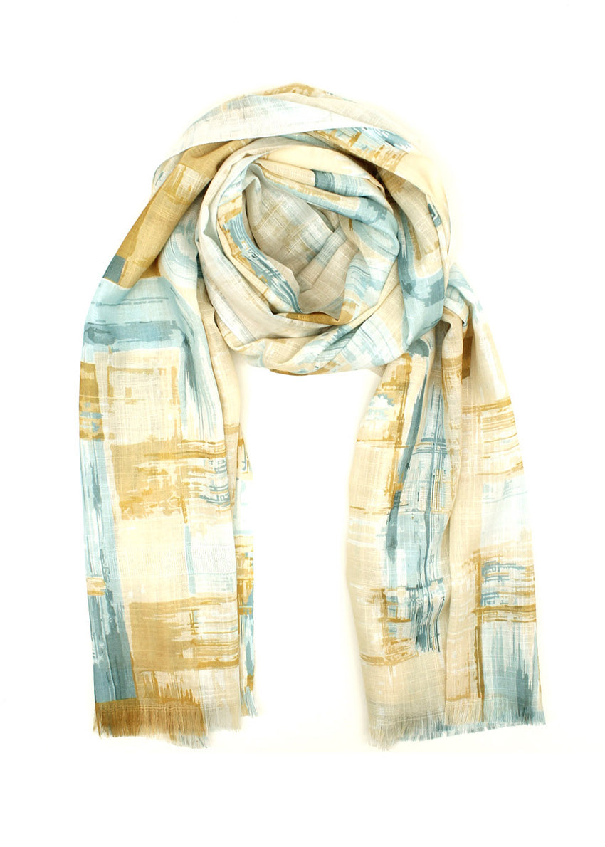 Ethnic style, an incredible combination of colors, this scarf is the pick of elegance for any outfit.
