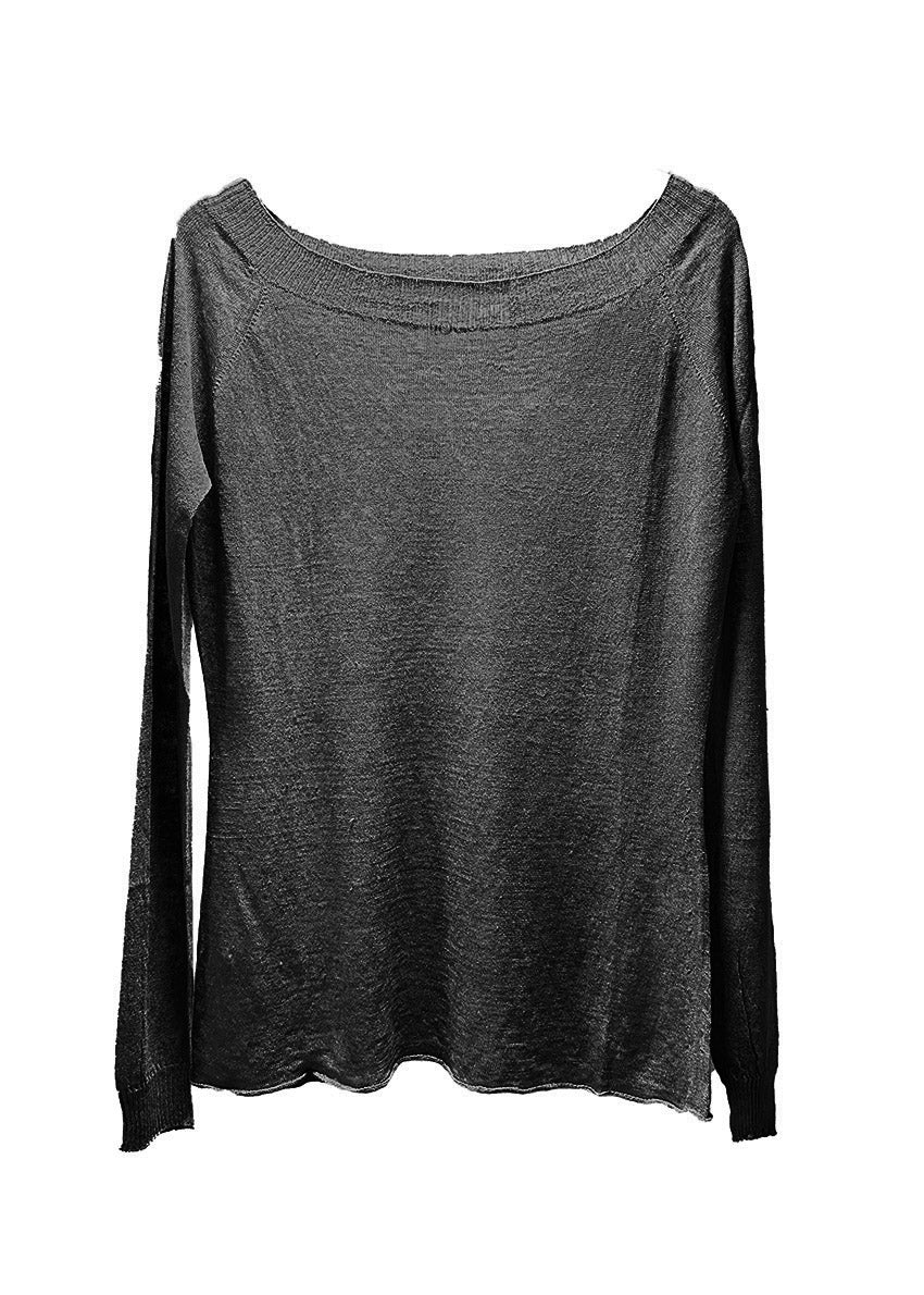 Miam Miam Black Sweater
