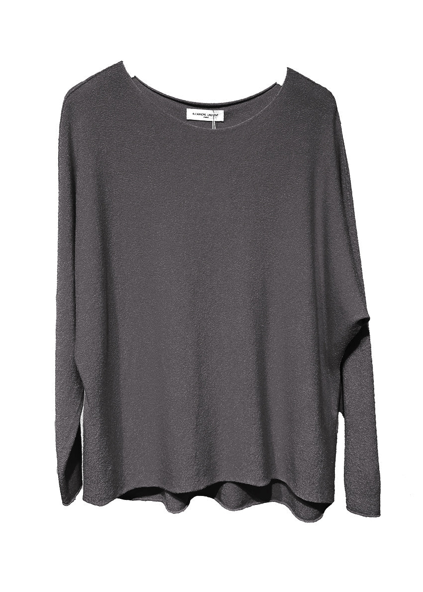 Dim Grey sweater on a white background 