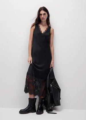 Lace V Dress