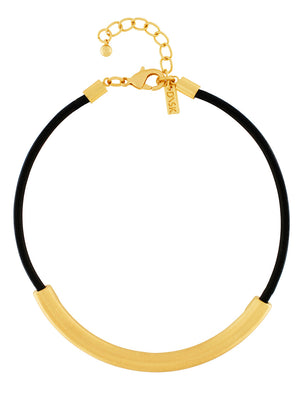 Introducing the Nostalgia Necklace, a statement piece that will elevate any outfit. The gold plating adds a touch of luxury, while the scratched surface adds a unique texture. Crafted with a brass foundation and carefully plated in either silver or 14 Carat Gold