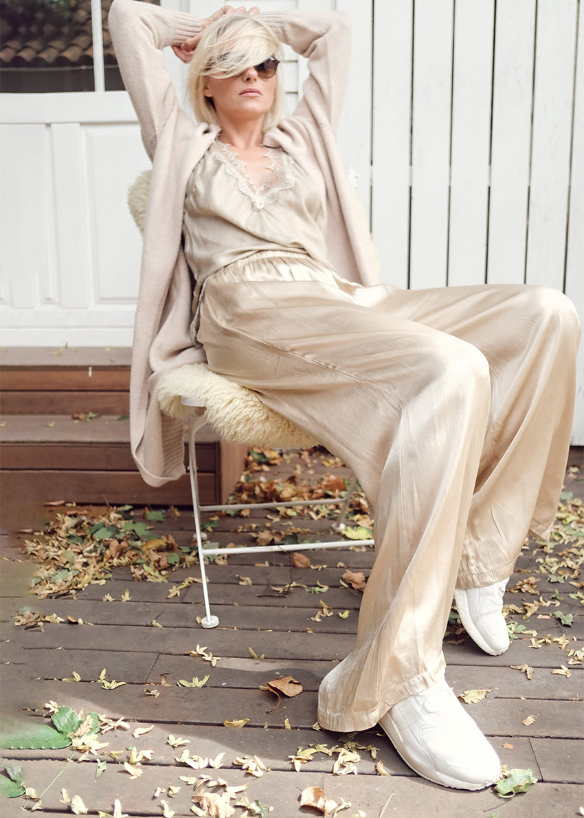Cortado Silk Pants
