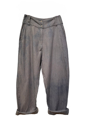 Gray pants on a white background
