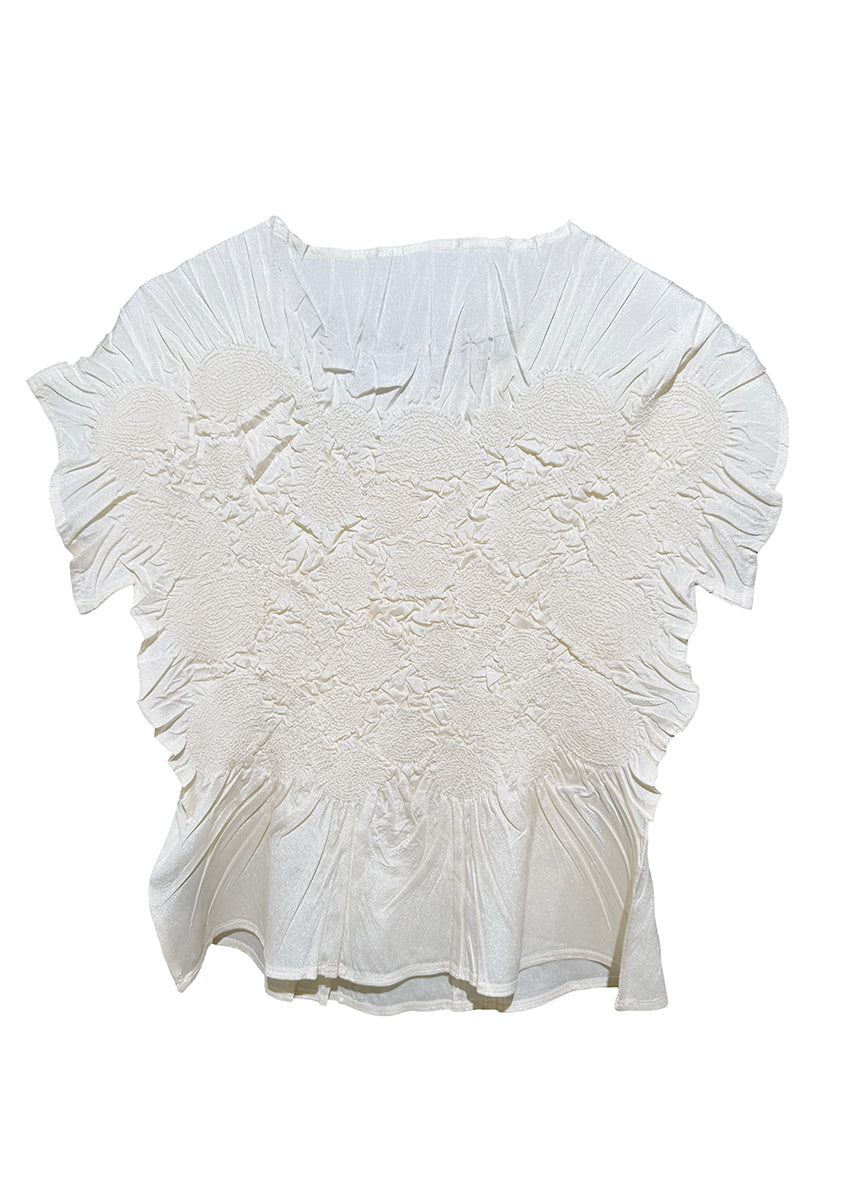Petal Top Cornsilk
