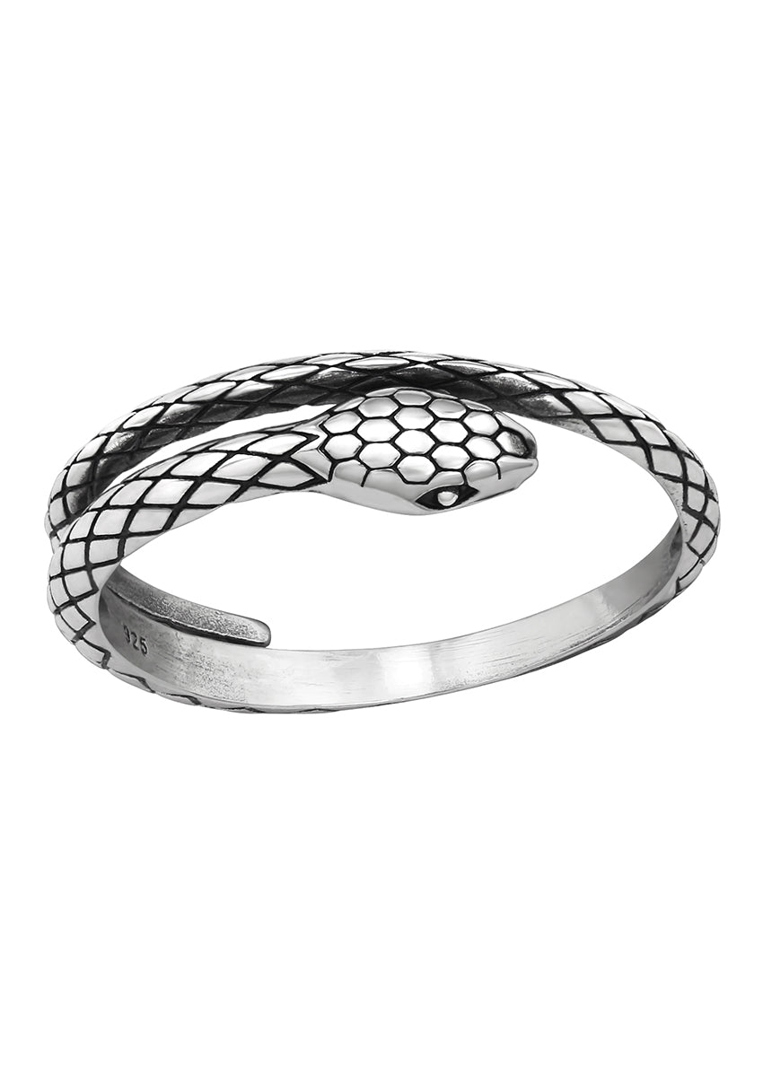 Snake Silver Ring
