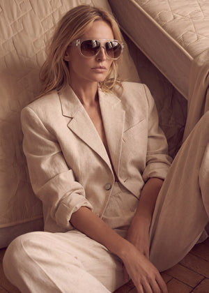 Rio Ecru Sunglasses