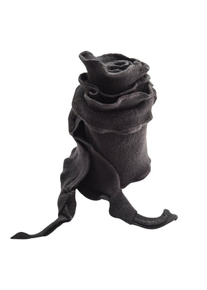 Experience the graceful undulation of our undulated scarves, meticulously crafted from 100% Pure Merino Wool.